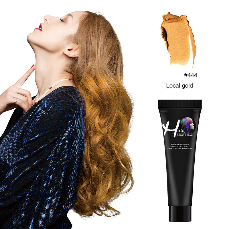 Color Highlighting One-Time Hair Dye Hair Color Cream
