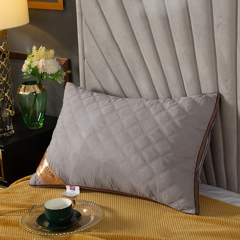 Adult Washed Down Velvet Hotel Hotel Neck Pillow Core Single