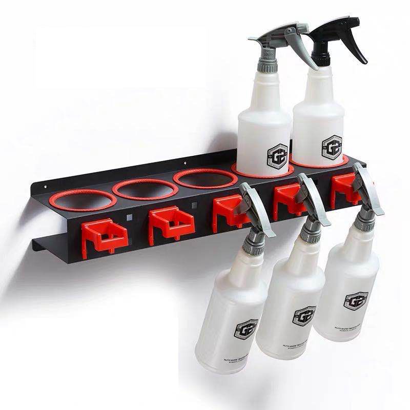 Wall-Mounted Watering Can Rack Grinding Rack