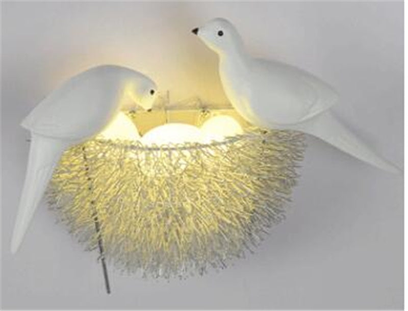 Nordic Bedroom Wall Lamp Bedside Lamp Living Room Background Wall Decoration