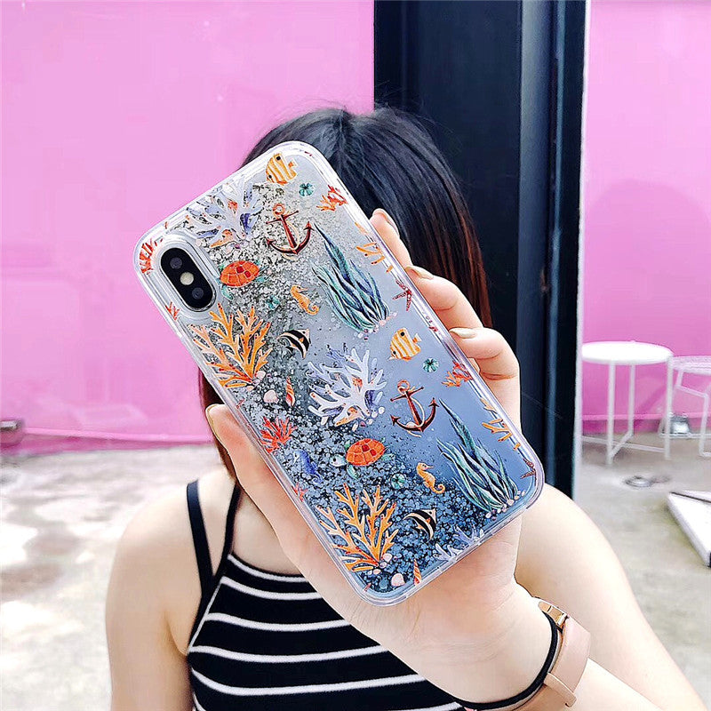 Compatible with Apple , Water-cooled Mobile Phone Case Heat Dissipation Protection and Cooling All-inclusive Anti-drop