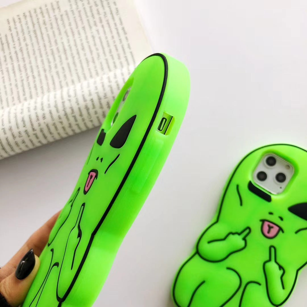 3D Strange Alien Cartoon Soft Cover