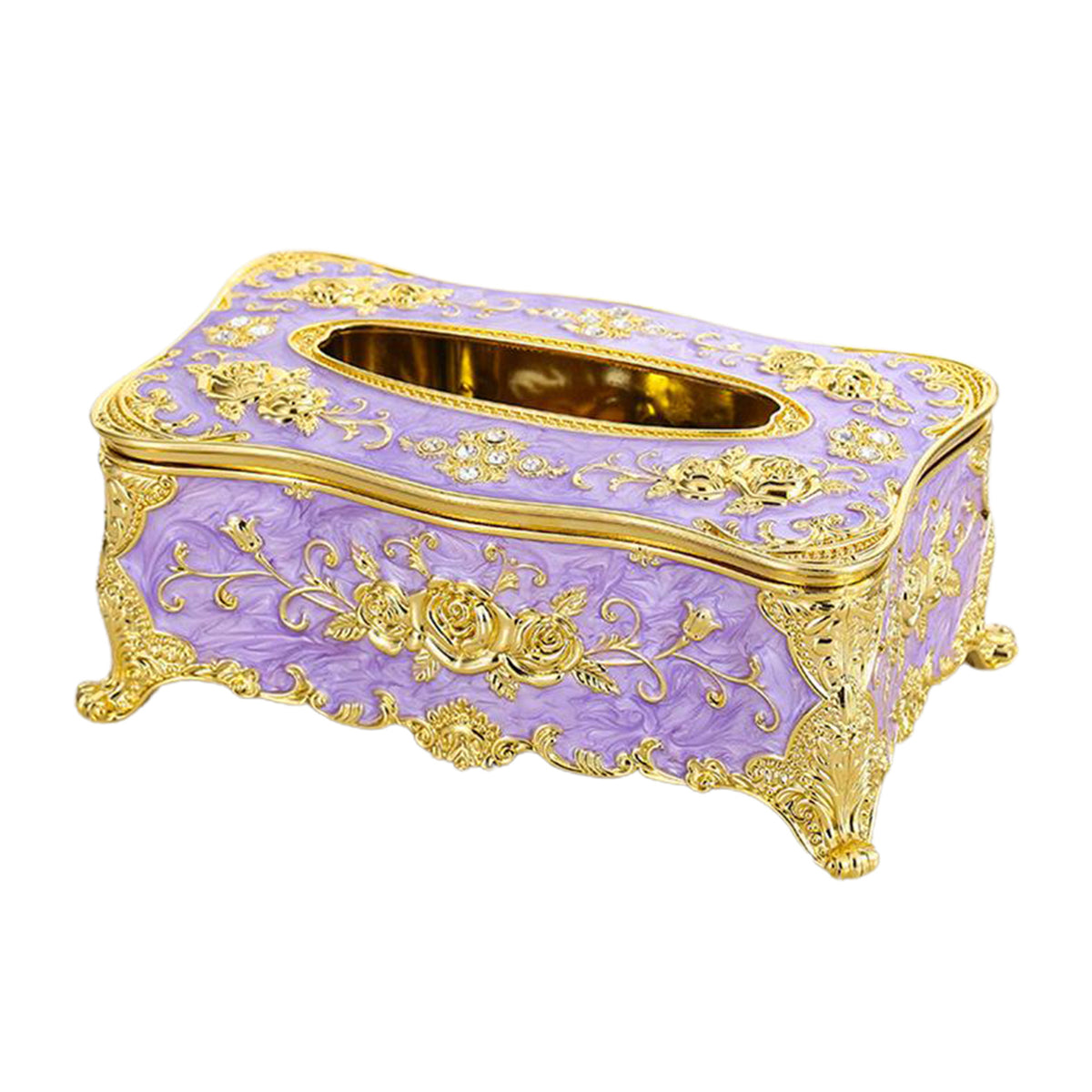 European-Style High-End Acrylic Paper Box, Living Room Coffee Table Restaurant Car Plastic Tissue Box
