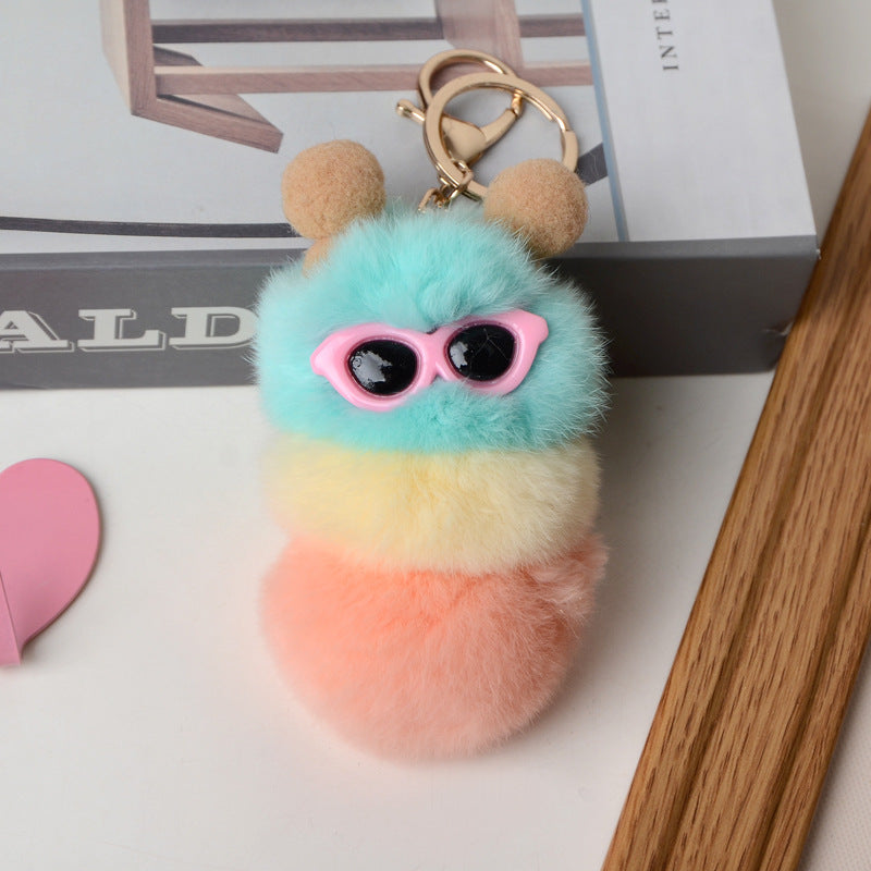 Rex Rabbit Fur Pendant Creative Gift