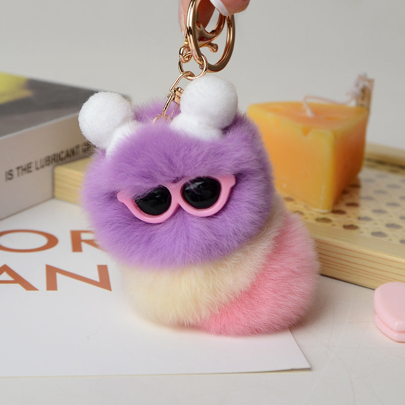 Rex Rabbit Fur Pendant Creative Gift