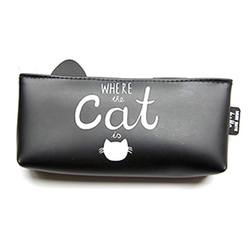 Learning Stationery Cat Pen Bag Boat Type Pectin Pen