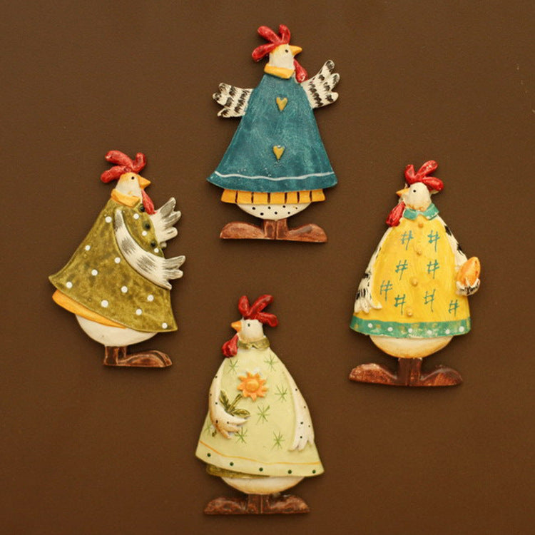 Resin Crafts European Refrigerator Magnet