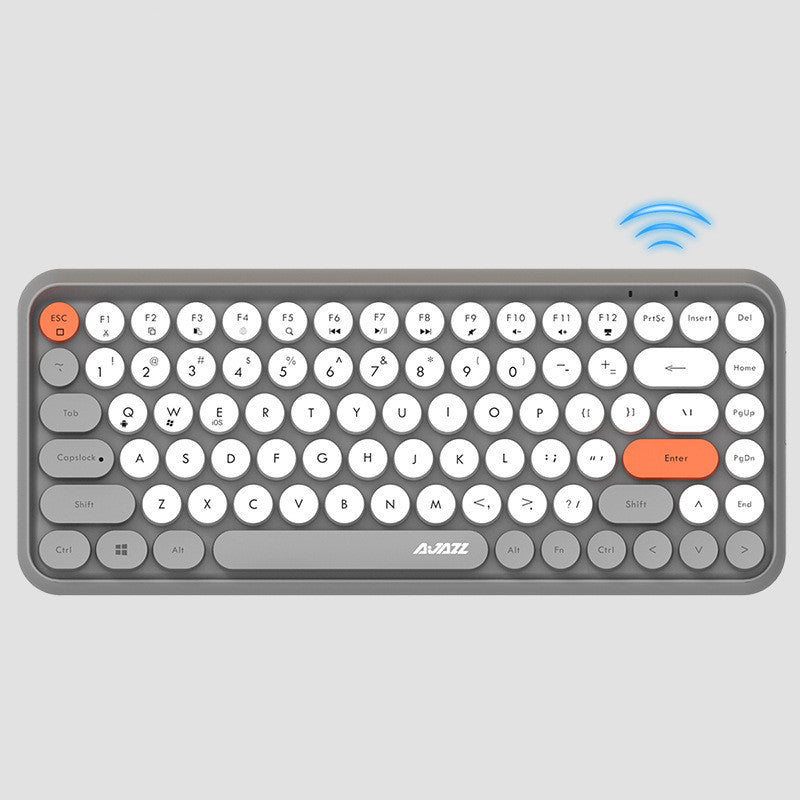 Home Office Girls Punk Bluetooth Keyboard