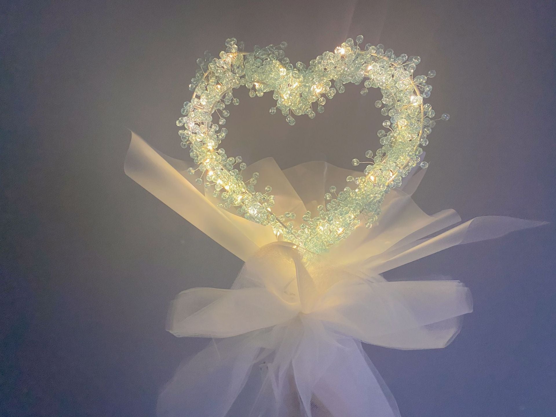 Handmade Love Beaded Bouquet DIY Gypsophila and Moon Kit