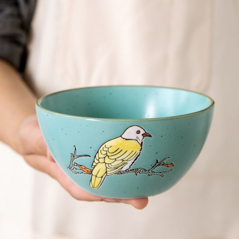 Creative Hand Painted Rice Bowl