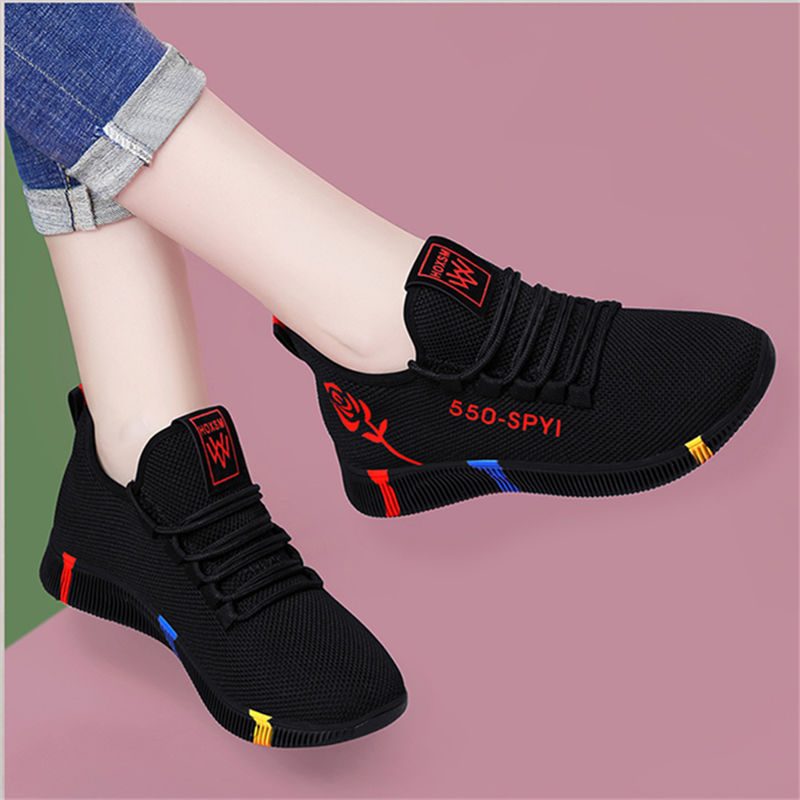 Old Beijing Cloth Shoes Soft-Soled Women s Walking Shoes
