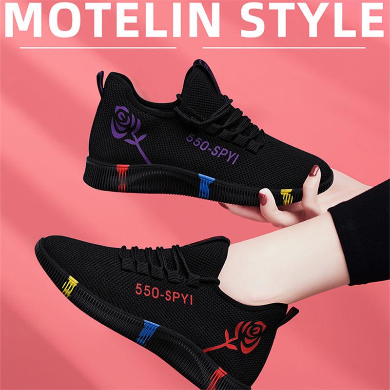 Old Beijing Cloth Shoes Soft-Soled Women s Walking Shoes
