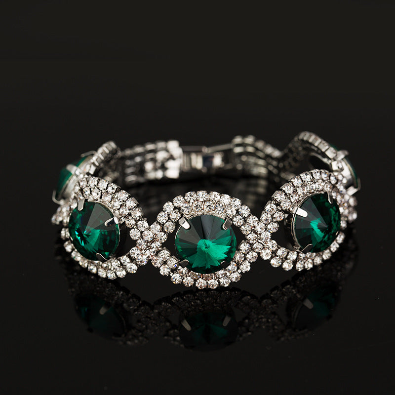 Multicolor Crystal Bracelet Jewelry Water Diamond Bracelet Wholesale