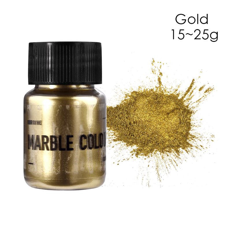 Marble Metal Powder Ins Wind Coaster Phone Case Gold And Silver Fine Glitter