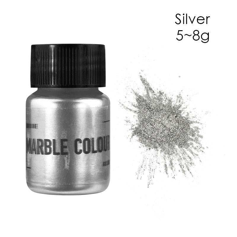 Marble Metal Powder Ins Wind Coaster Phone Case Gold And Silver Fine Glitter