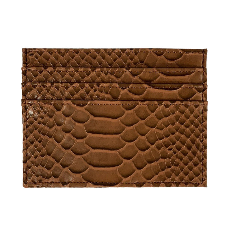 PU Leather Bank Card Holder