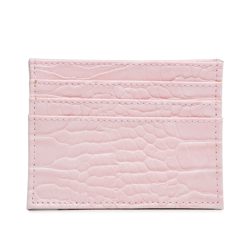 PU Leather Bank Card Holder