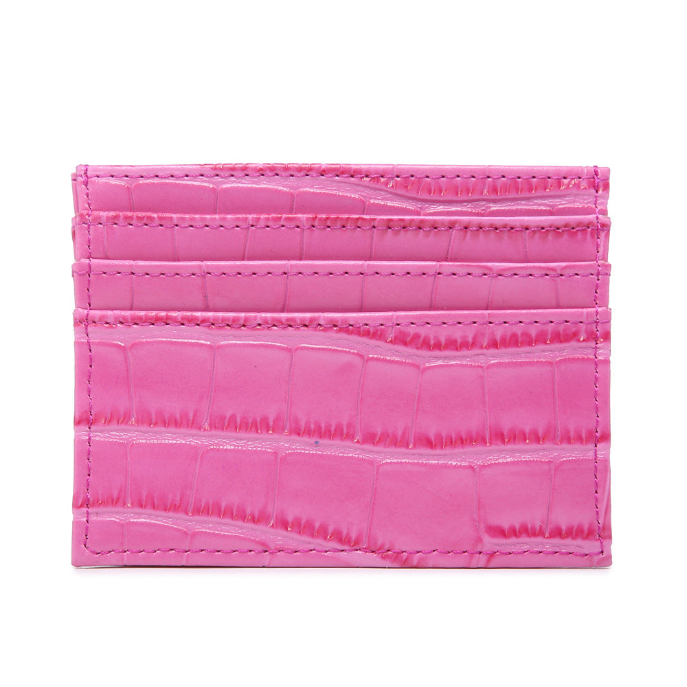 PU Leather Bank Card Holder