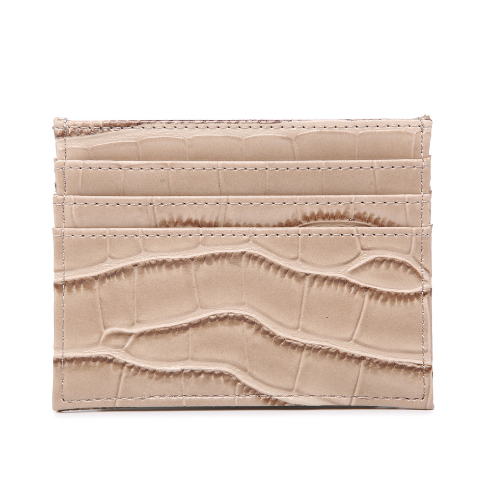 PU Leather Bank Card Holder