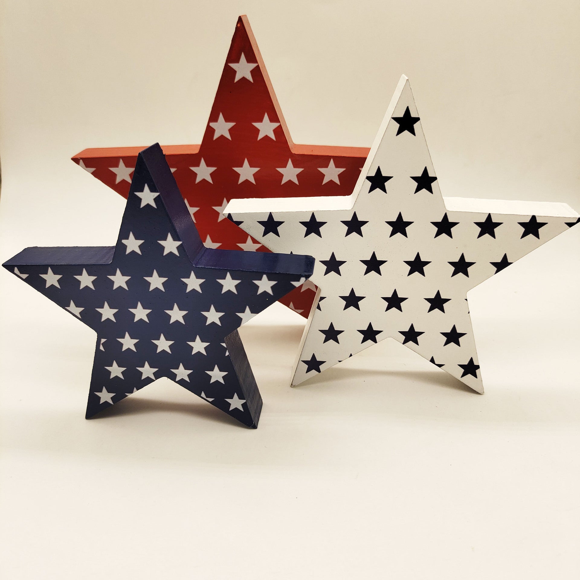 New American Independence Day Wooden Decorations American National Day Creative Desktop Decorations Home Decorations
