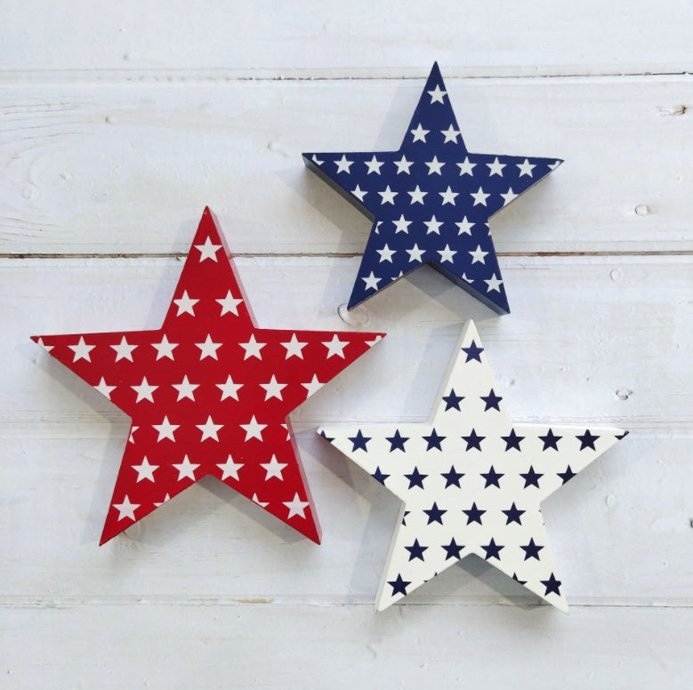 New American Independence Day Wooden Decorations American National Day Creative Desktop Decorations Home Decorations