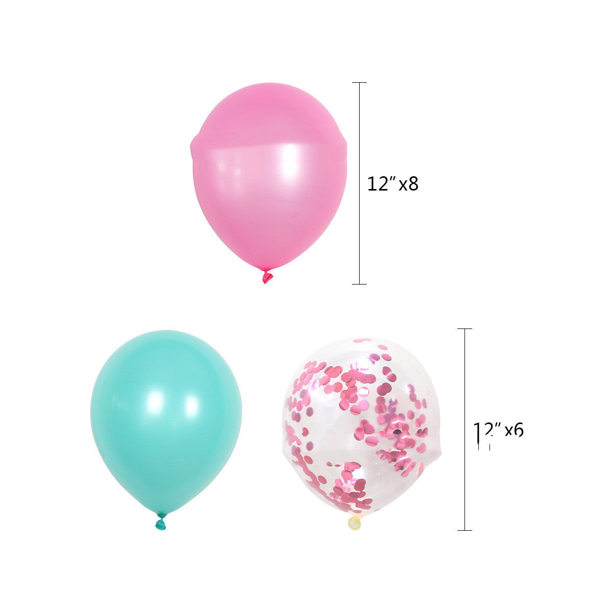 Makeup Birthday Party Balloons Decorations Banner Girl Baby Shower Decoration