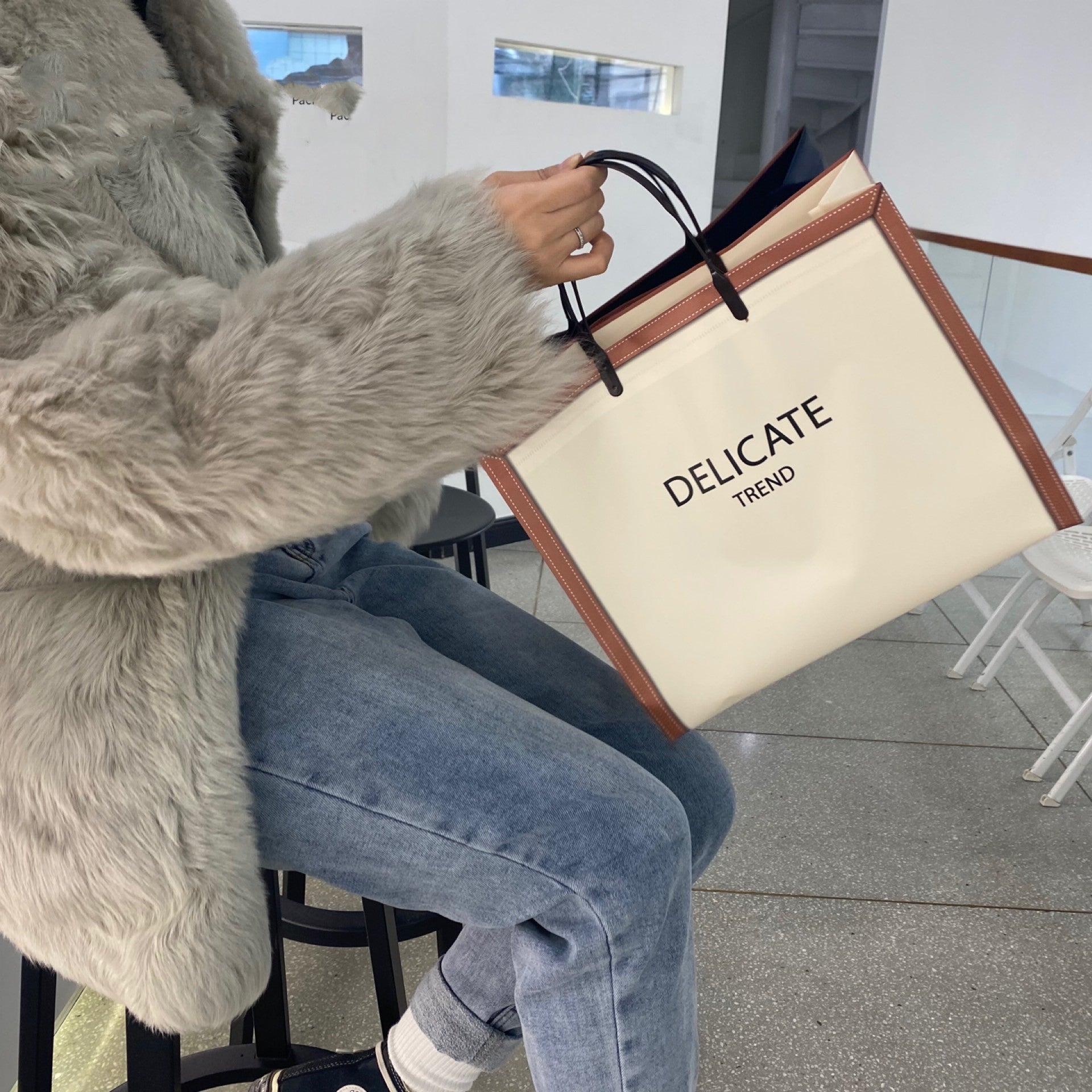 Composite Plastic Garment Bag High-End Gift Bag Plastic Packaging Bag