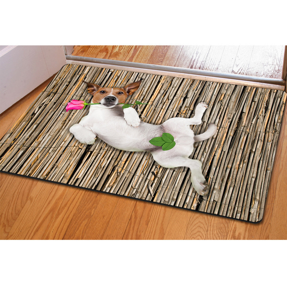 Food Printing Dining Door Mat Welcome Mat Cross-Border Multi-Purpose Table Mat