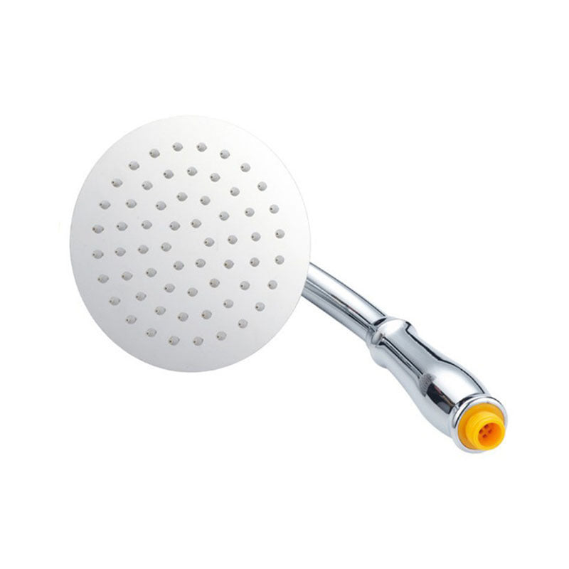 Shower Head 6inch Pressurized Hand-Held Overhead Universal Shower Head Shower Set