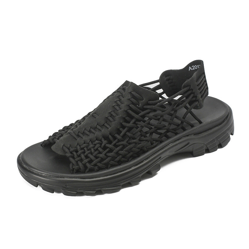 Sandals Men's Summer Drag Style Men's Shoes Korean Urban Beach Shoes Fashion Trend Men's Sandals