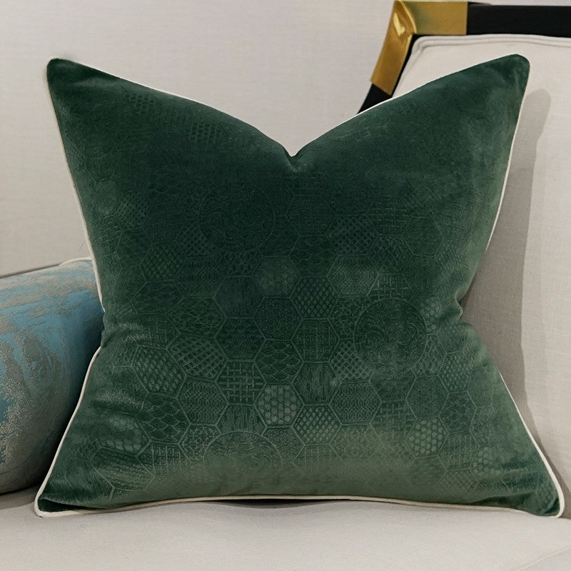 Chinese Style Light Luxury Home Sofa Cushion Pillow Simple Landscape Theme