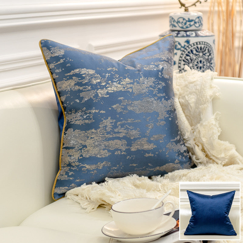 Chinese Style Light Luxury Home Sofa Cushion Pillow Simple Landscape Theme
