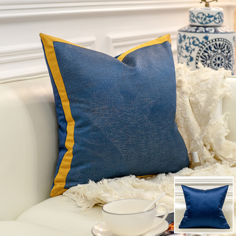 Chinese Style Light Luxury Home Sofa Cushion Pillow Simple Landscape Theme