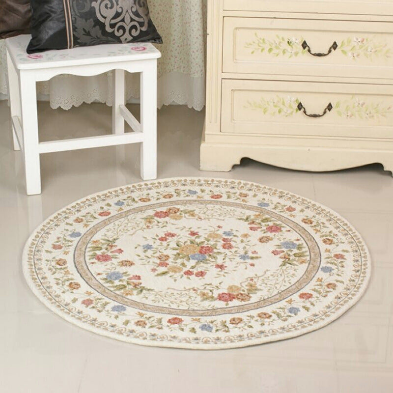 Garden Mat Round Carpet Living Room Vestibule Bedroom