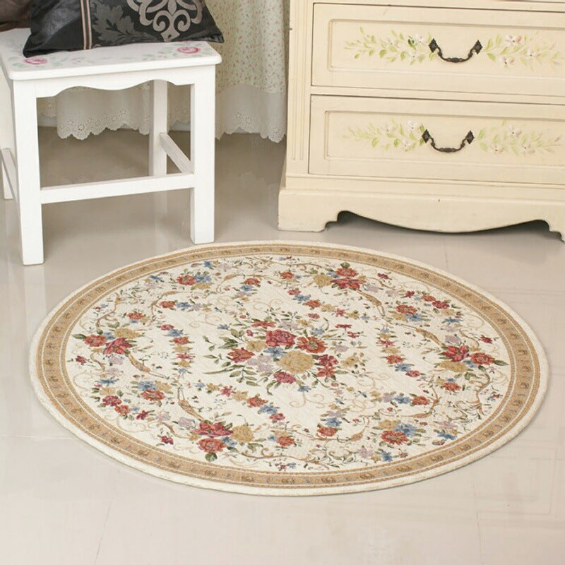 Garden Mat Round Carpet Living Room Vestibule Bedroom