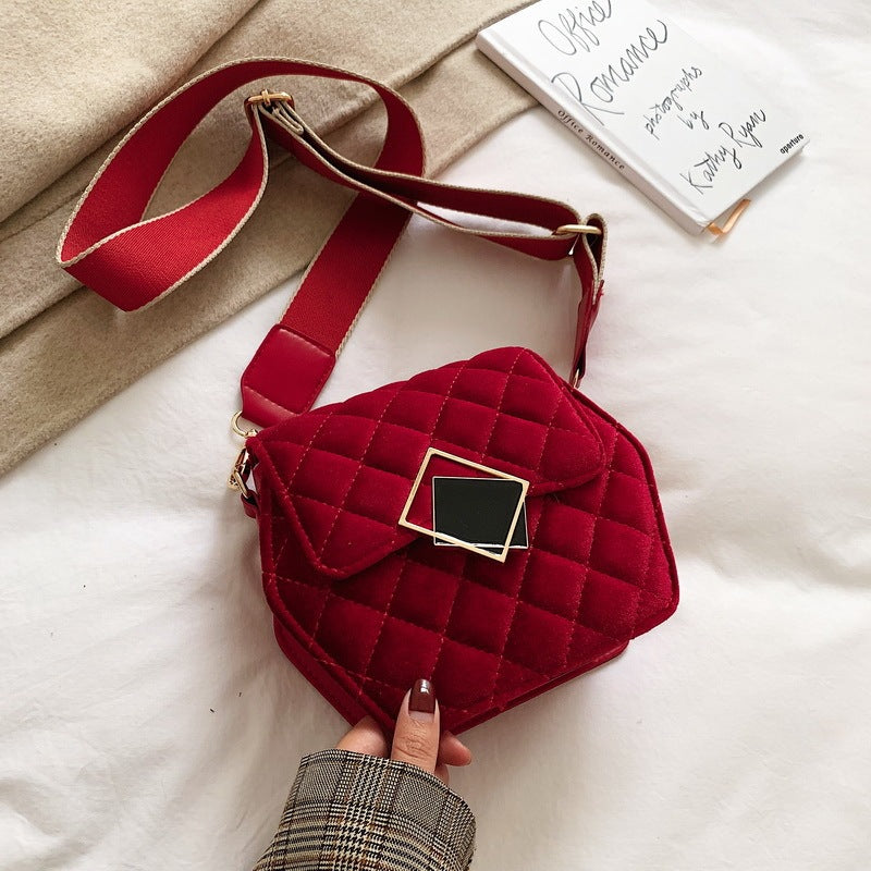Velvet Diamond Bag
