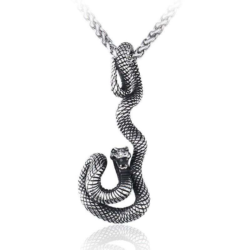 Vintage Snake Pendant