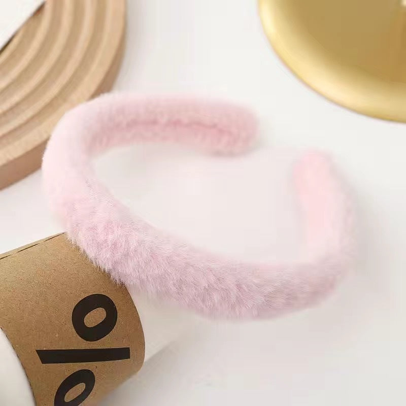 Cute Face Wash Hair Bands Female Cartoon Headwear Hair Band Headband Apply