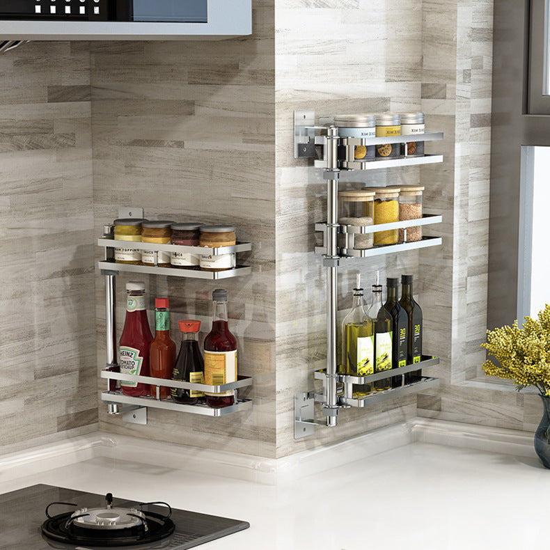 Punch-Free Kitchen Shelf