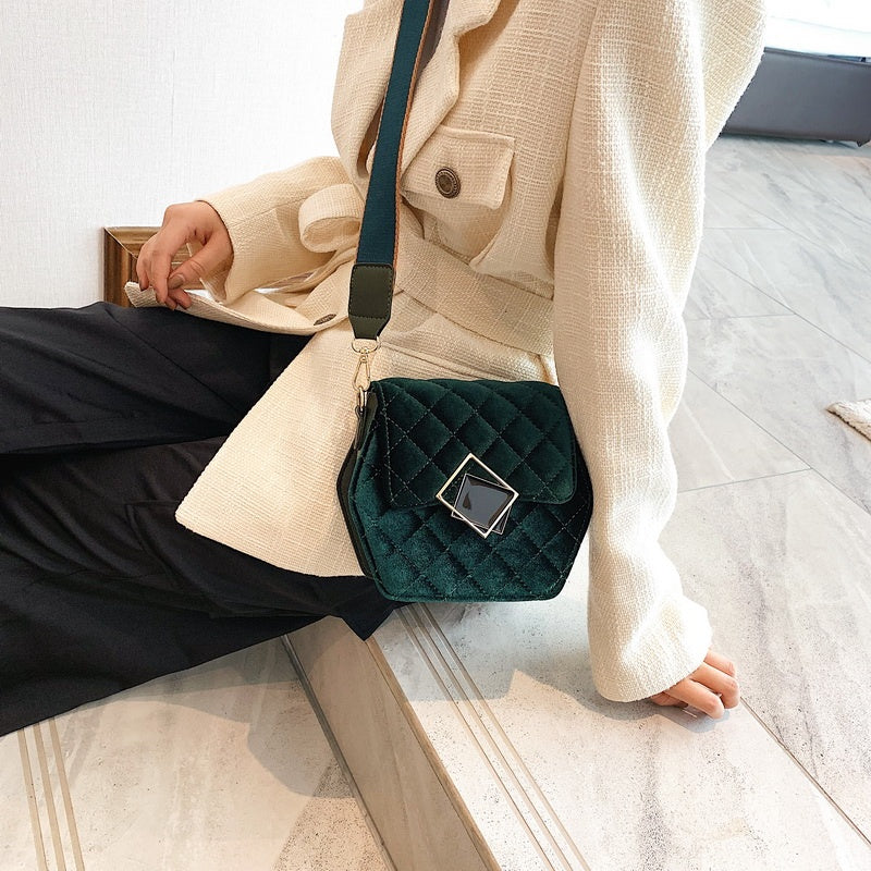Velvet Diamond Bag