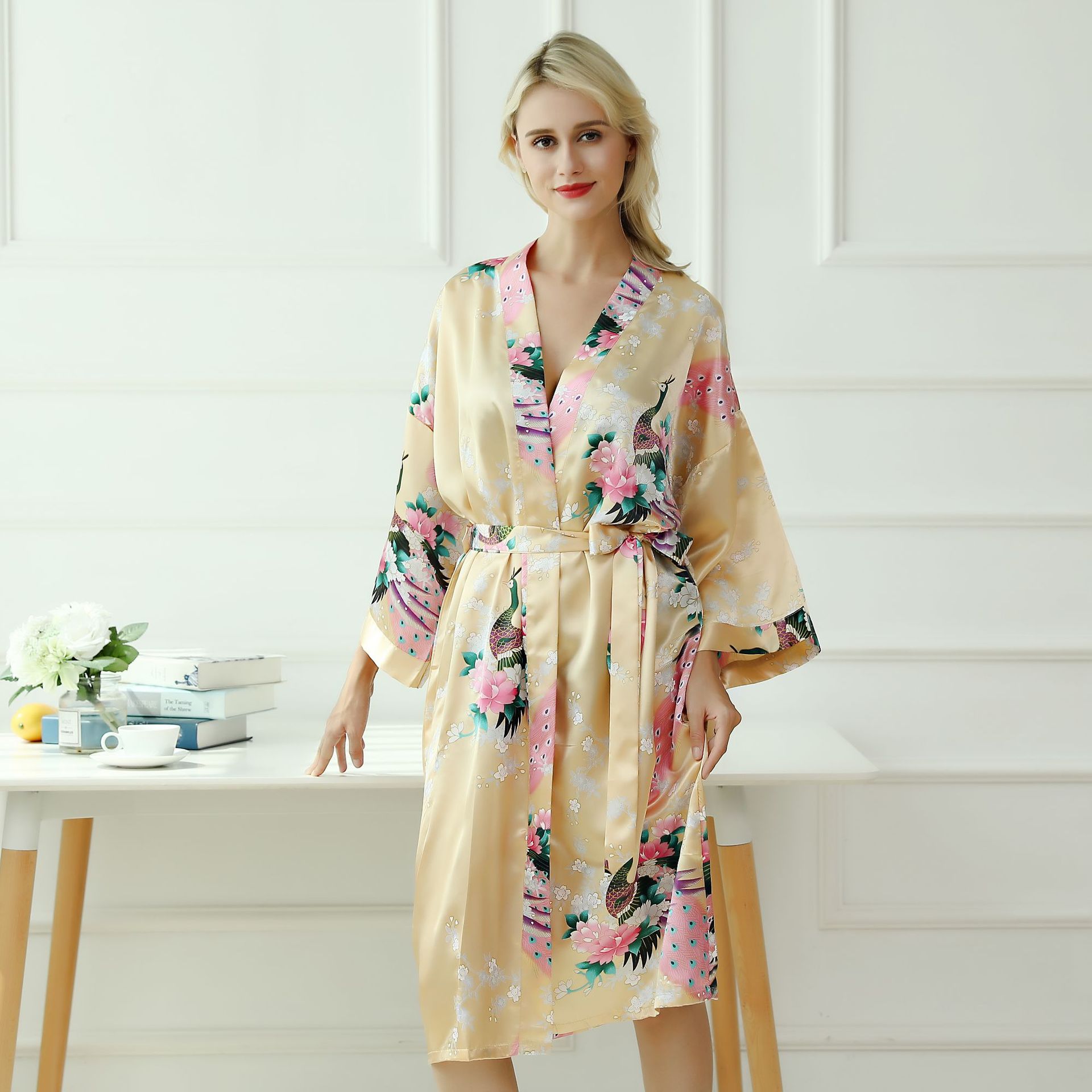 Peacock Pattern Pajamas