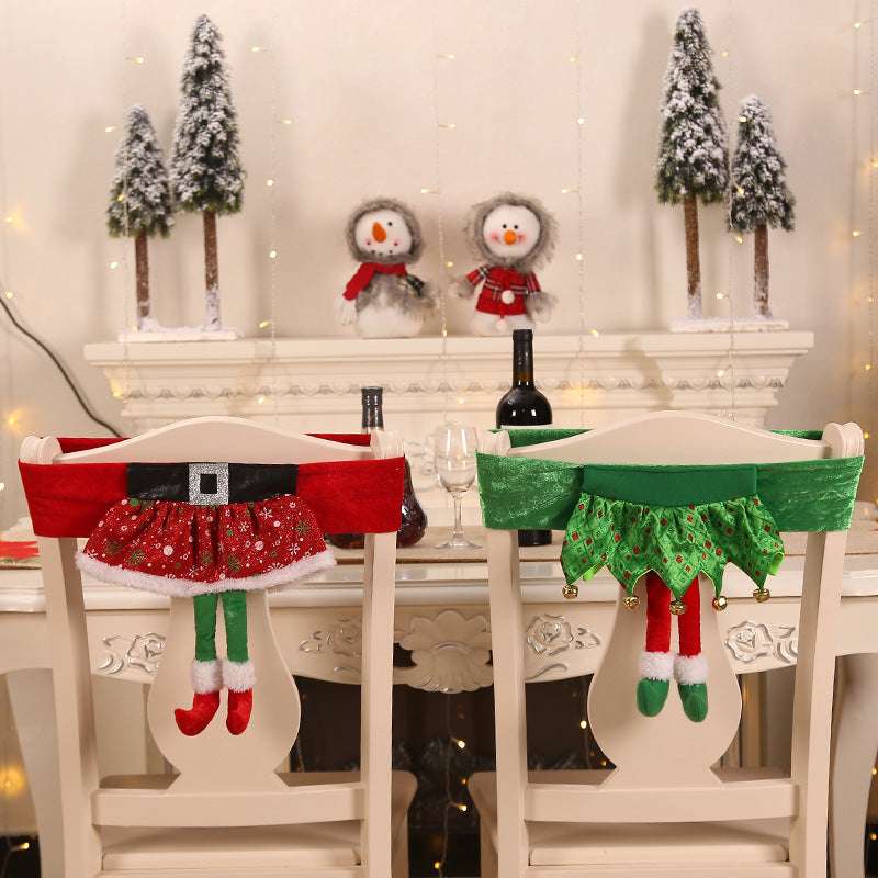 Christmas Chair Cover New Santa Belt Chair Cover