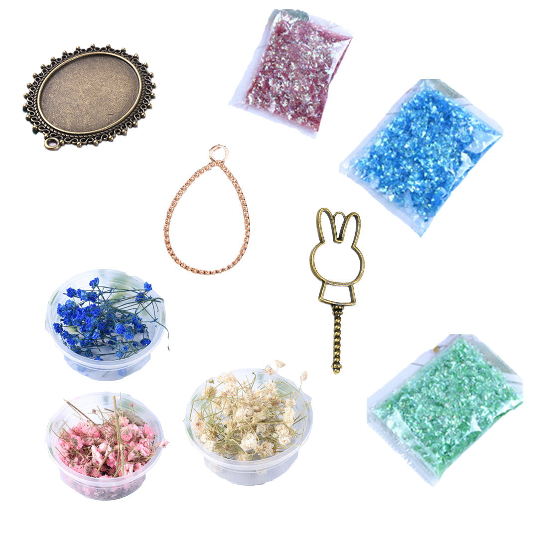 Silicone Casting Molds And DIY Crystal Epoxy Tool Set