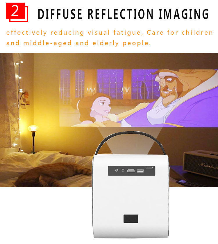 1080P HD Portable Projector