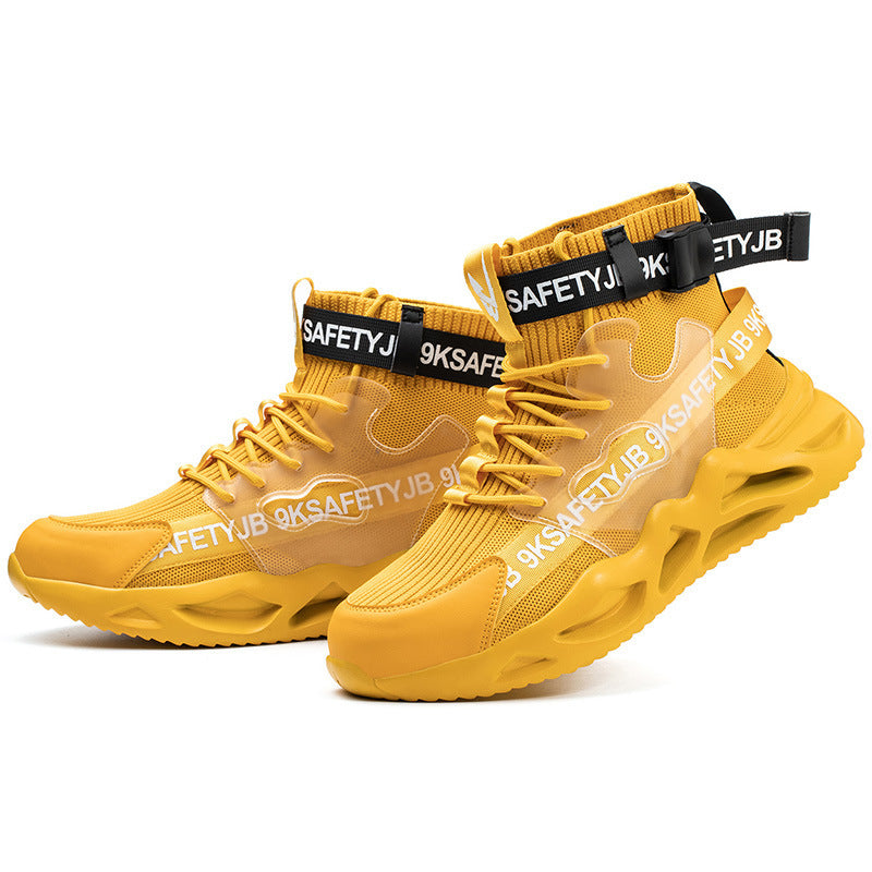 Lightweight And Comfortable Construction Site Shoes With Steel Toe Caps