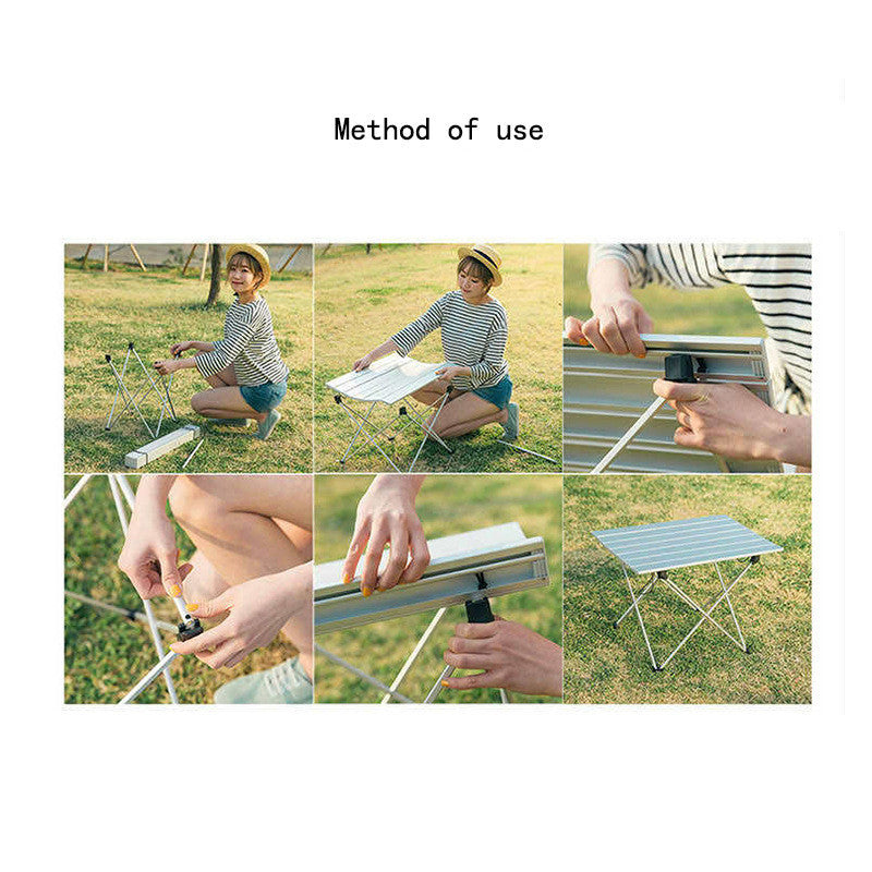 Aluminum Alloy Portable Picnic Table