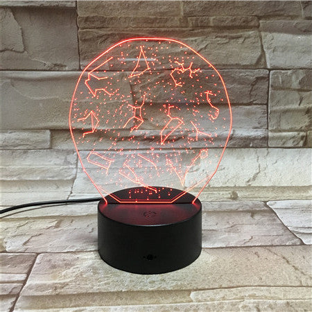 12 Constellations 3D Vision Light