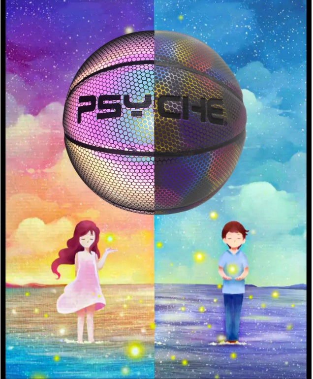 Fluorescent Light-Emitting Blue Ball