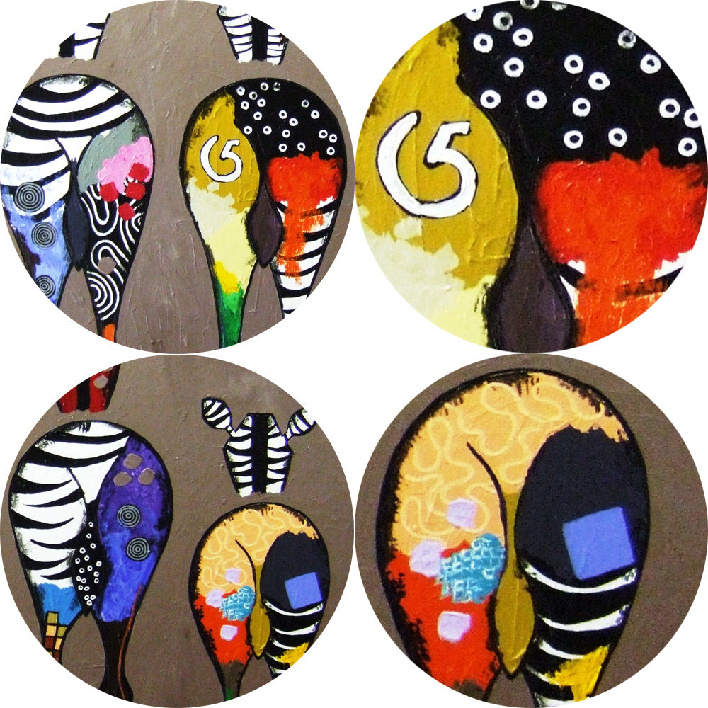 Zebra Decorative Painting