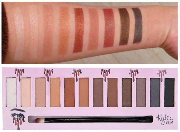Kelly 12 Color Eyeshadow Kelly Eyeshadow Kelly Matte Eyeshadow